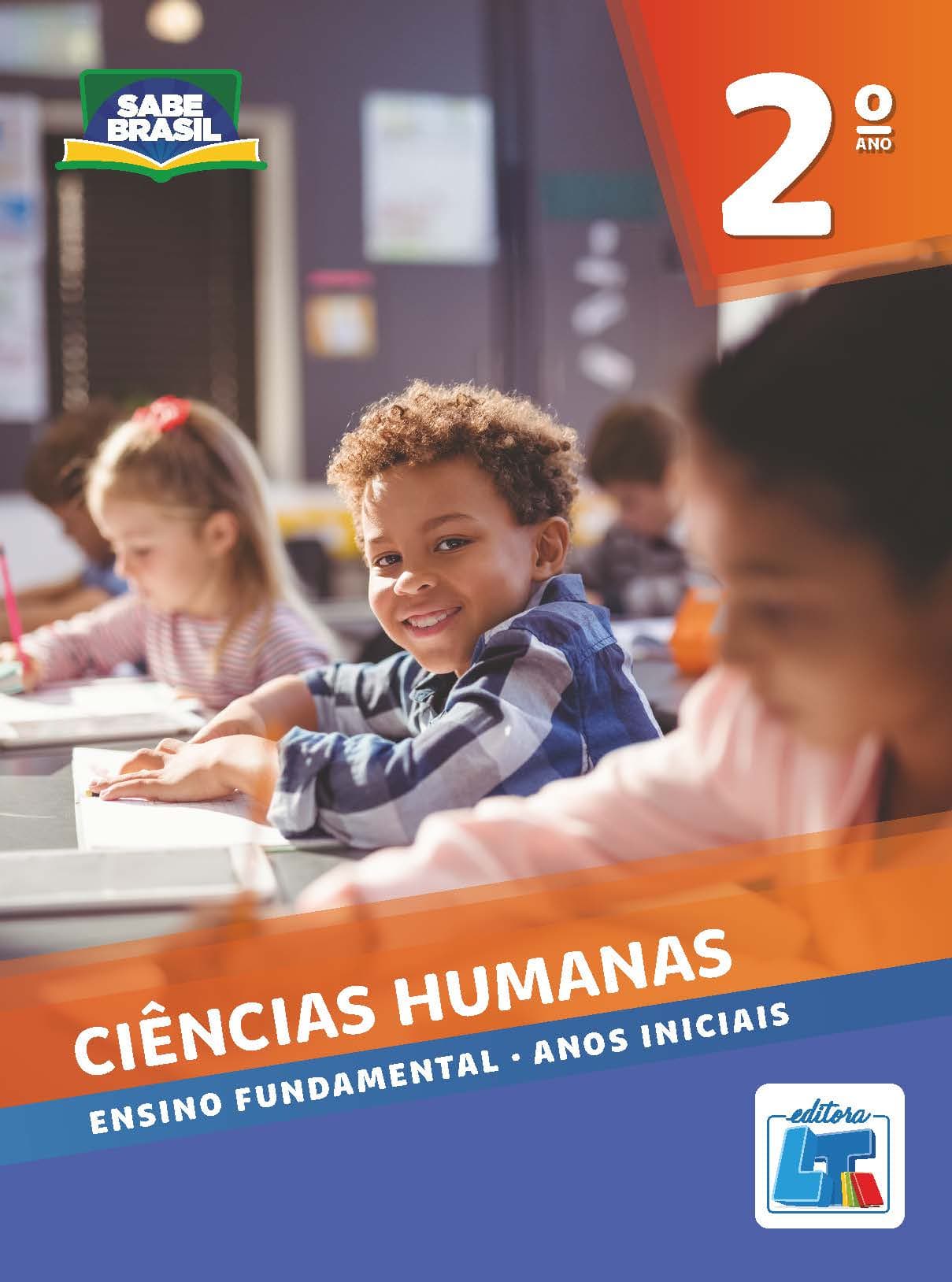 Capa do livro Ciências Humanas 2º ano, coleção Sabe Brasil, Editora LT.
